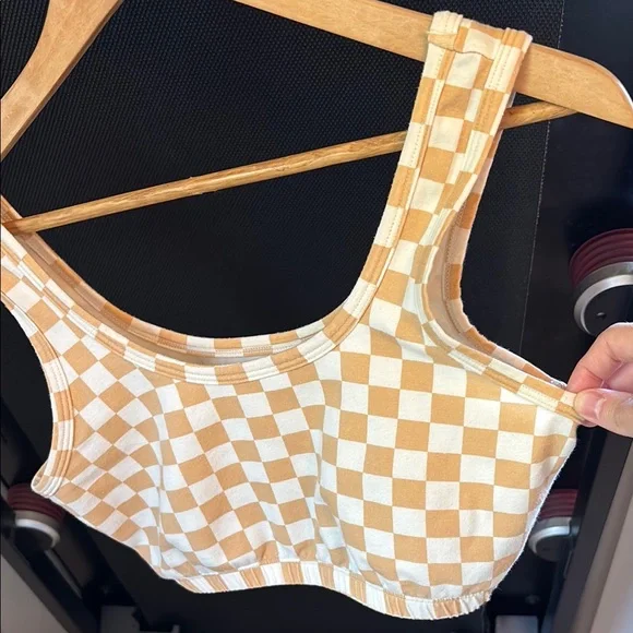 ARQ Checkered Full Coverage Bra - Picture 7 of 17